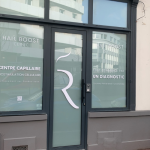 Photo d'une vitrophanie à Lille, Villeneuve d'Ascq